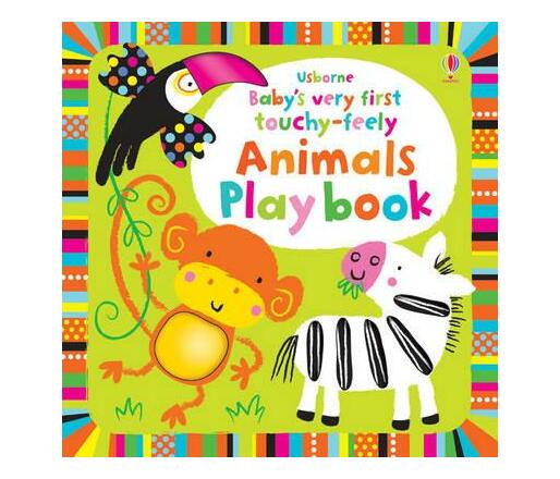 Baby's Very First Touchy-Feely Animals Playbook (Board book)