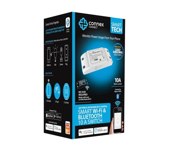Connex Connect Smart WiFi Switch 10A 2300W