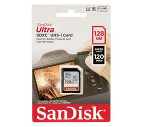 SanDisk Ultra 128GB UHS-I SDXC Memory Card