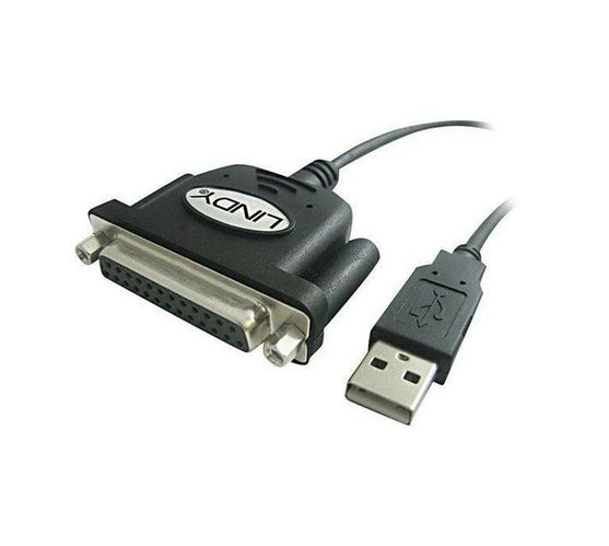 Lindy USB / parallel cable - 1.5 m