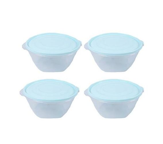 salad bowl with lid (small) set - Assorted Colours
