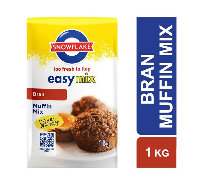 Snowflake Easymix Muffins Bran (10 x 1kg) Makro