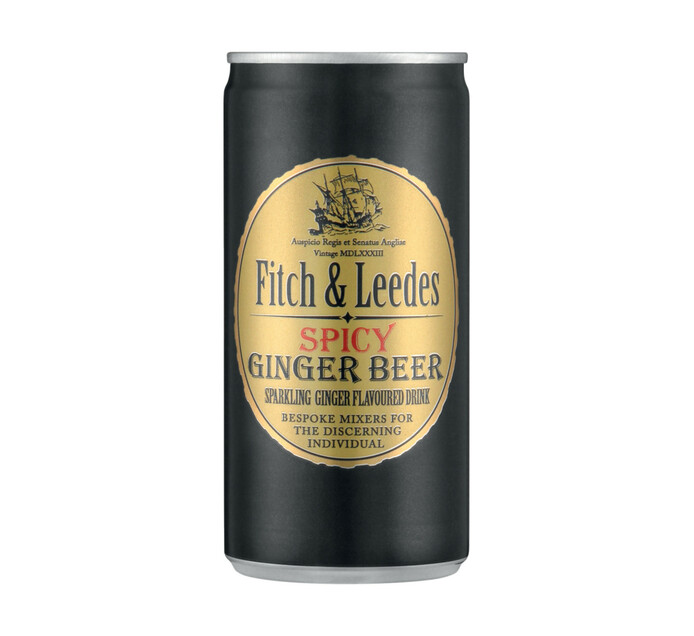 FITCH & LEEDES GINGER BEER CAN 200ML