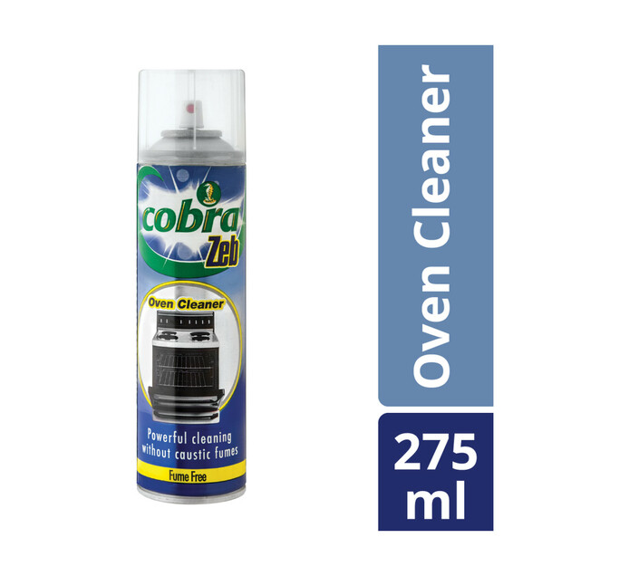 Cobra Zeb Oven Cleaner Fume Free (12 x 275ML) Makro