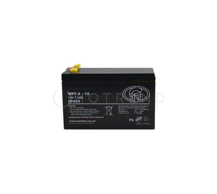 Centurion 7.2ah 12v Battery Makro