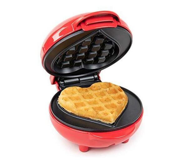 HEART mini waffle maker Makro