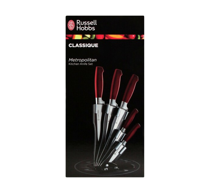 Russell Hobbs 5Piece Knife Block Set Makro