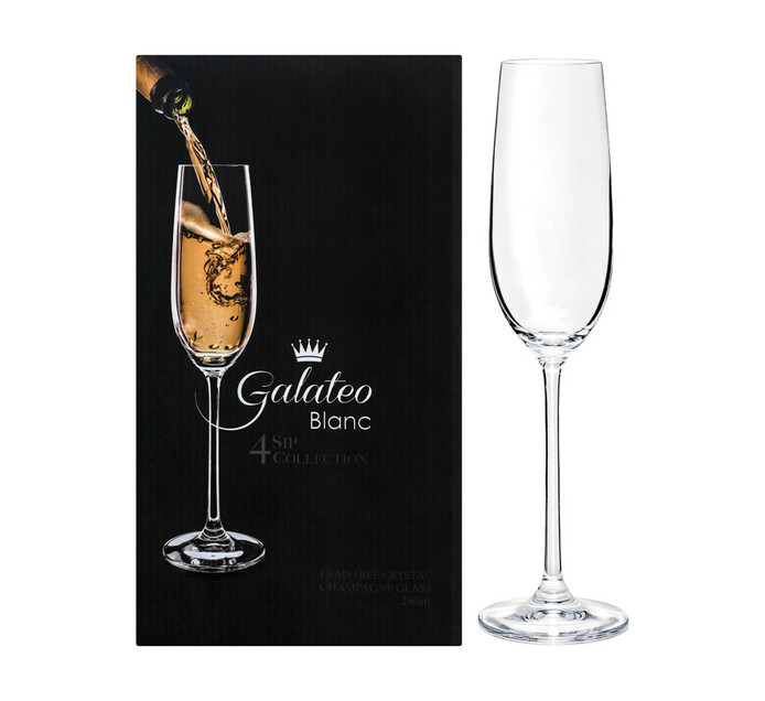250 ml Galateo Blanc Champagne Glasses 4Pack Makro