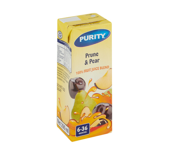 Purity Fruit Juice Prune & Pear (1 x 200ml)