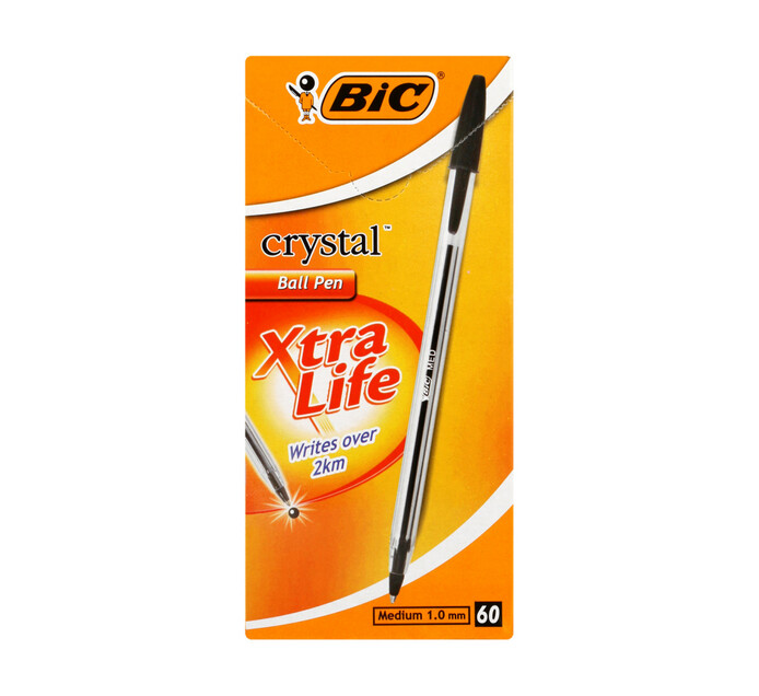BIC Cristal Ballpoint Pens 60-Pack 