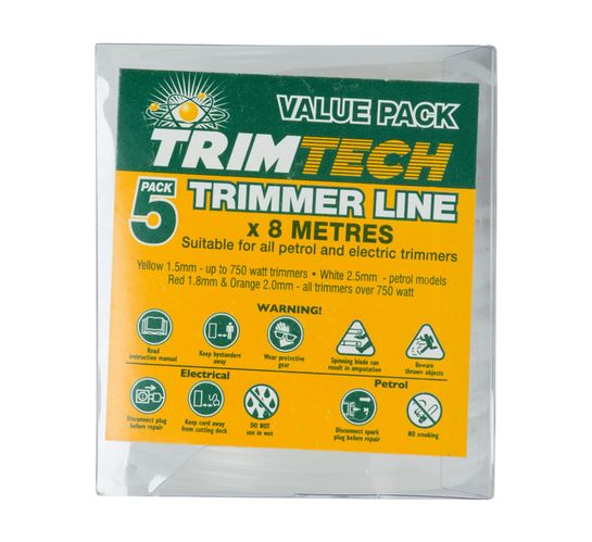 Trimtech 2.5 mm Trimmer Replacement Line 5-Pack 