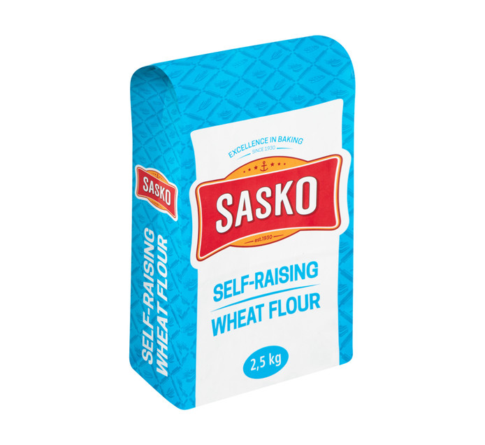 Sasko Wheat Flour SelfRaising (4 x 2.5kg) Makro