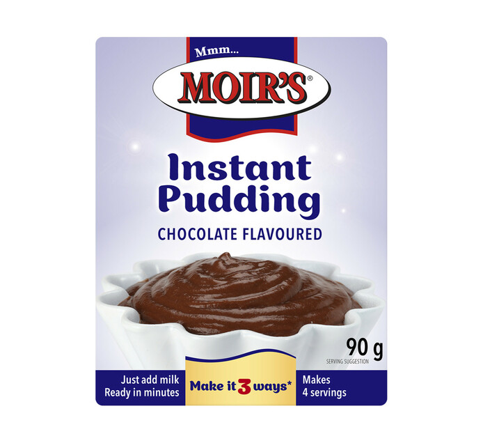 MOIRS INSTANT PUDDING 90G, CHOCOLATE Makro