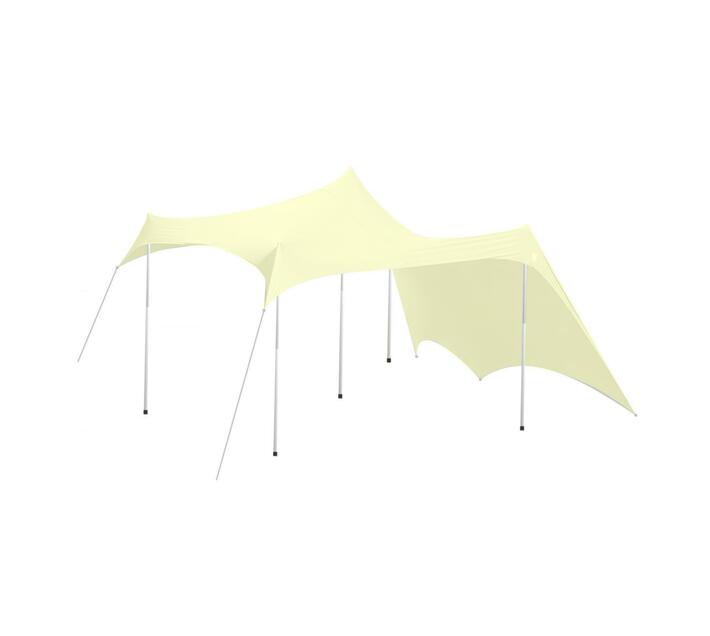 Eazio Waterproof Stretch Tent Gazebo 4.5mx4.5m - Ivory