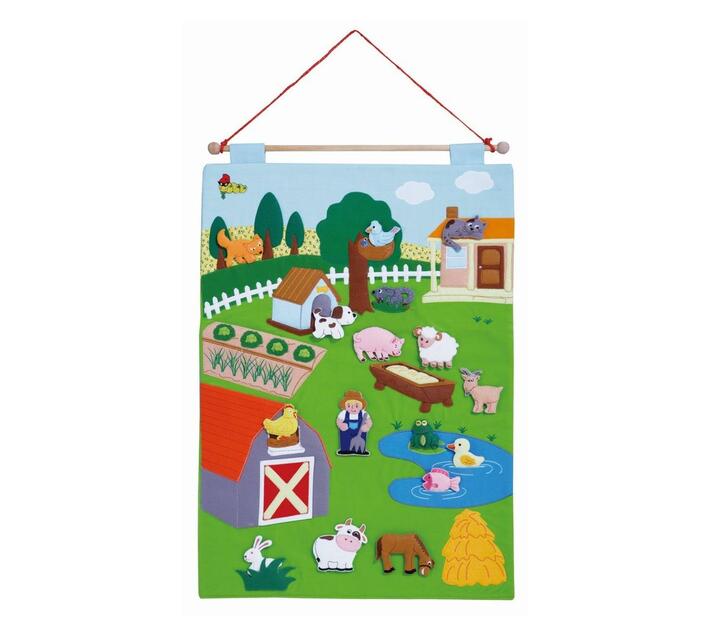 On the Farm Wall Hanging Chart (50X70cm) Makro