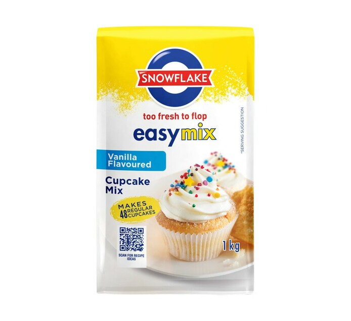 Snowflake Easymix Cupcakes (1 x 1kg)