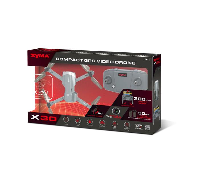 Syma X30 Compact Gps Video Drone Makro