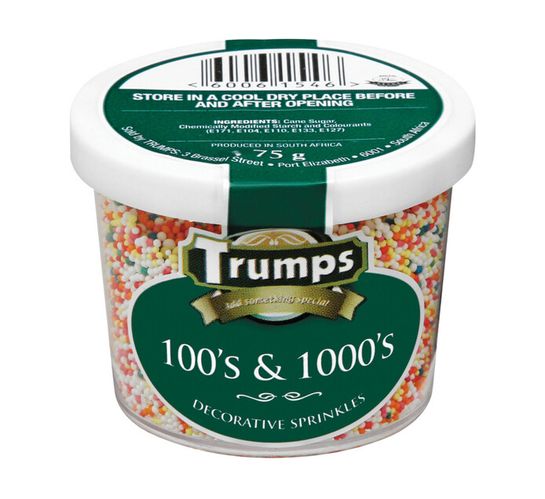 Trumps 100's & 1000's (75 g)