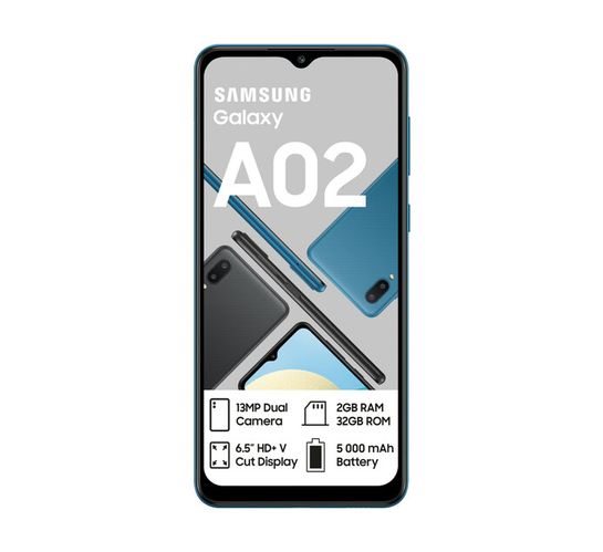 Samsung 32 GB Galaxy A02 SS Blue 