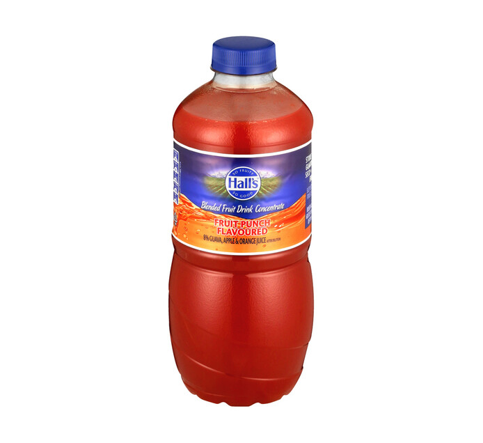 Halls Fruit Juice Fruit Punch (1 x 1.25L) Makro