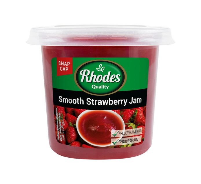 Rhodes Jam Strawberry (6 x 600g) Makro