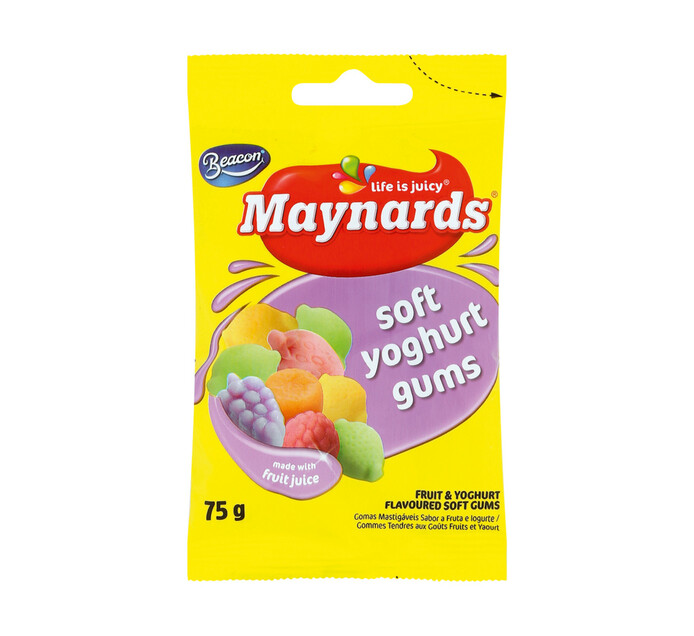 Maynards Jelly Sweets Soft Yoghurt Gums (24 x 75 g) Gums & Jelly
