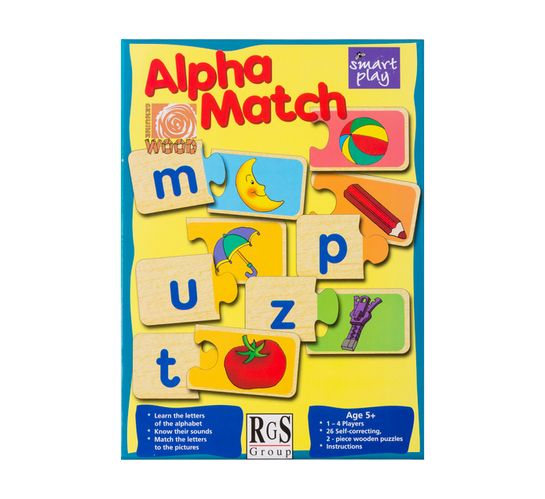 Alpha Alpha Match Educational Game | Games | Board Games | Board Games