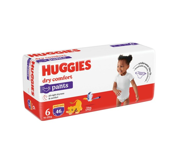 Huggies Nappies Size 6 46's (1Pack) Makro