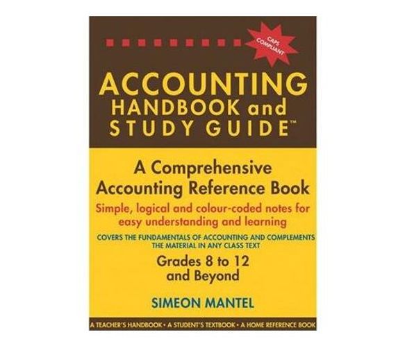 Accounting handbook and study guide (Paperback / softback)