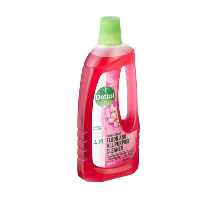 Dettol Floor & All Purpose Cleaner Jasmine (6 x 750ml) Makro