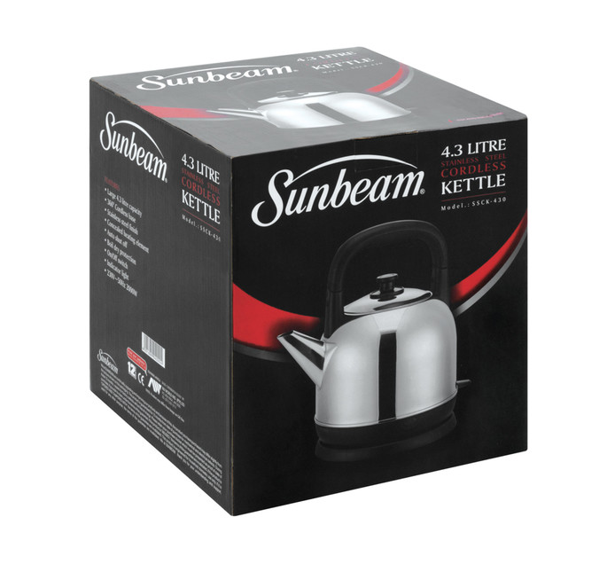 Sunbeam 4.3L STAINLESS STEEL KETTLE Makro