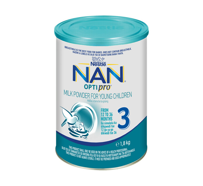 Nestle Nan Optopro 3 Infant Formula 3 Grow (1 x 1.8kg)