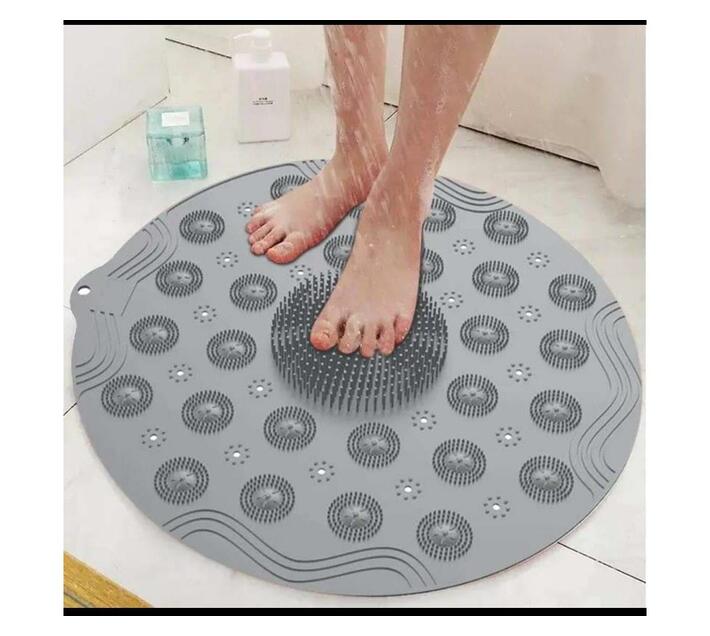2pc Silicone Shower Mats