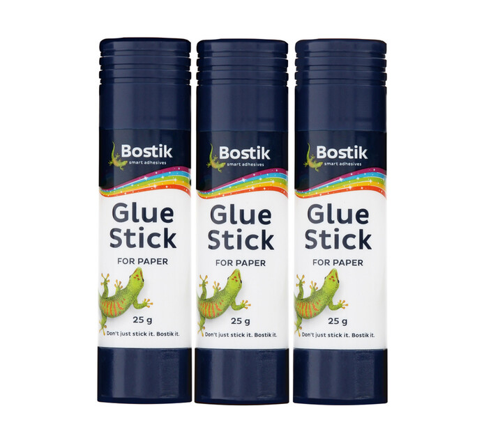 Bostik 25 g Glue Sticks 3-Pack 