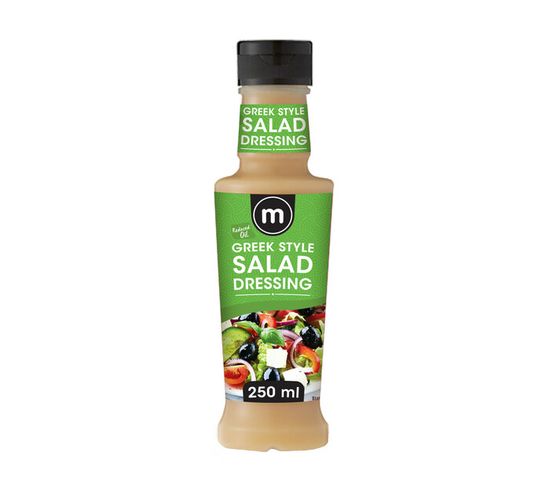 M Salad Dressing Reduce Oil Greek (1 x 250ml)