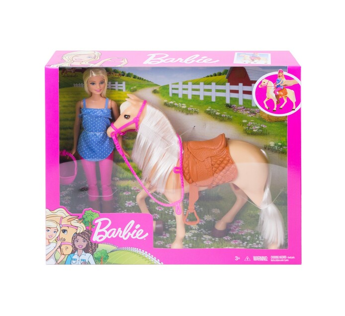 Barbie Horse and Doll 