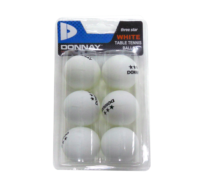 Donnay 3 Star Balls Table Tennis Accessories Table Tennis Accessories Table Tennis Games