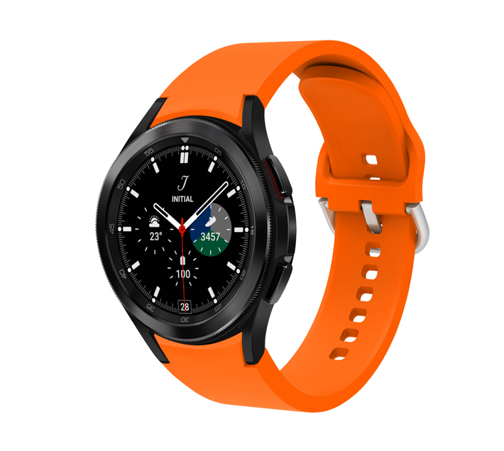 MDM Electron Silicone Watch Strap For Samsung Galaxy watch 4/5Orange