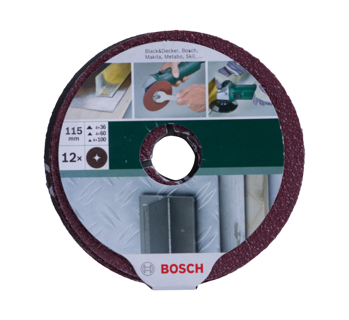 Bosch 115MM Fiber Sanding Disc 