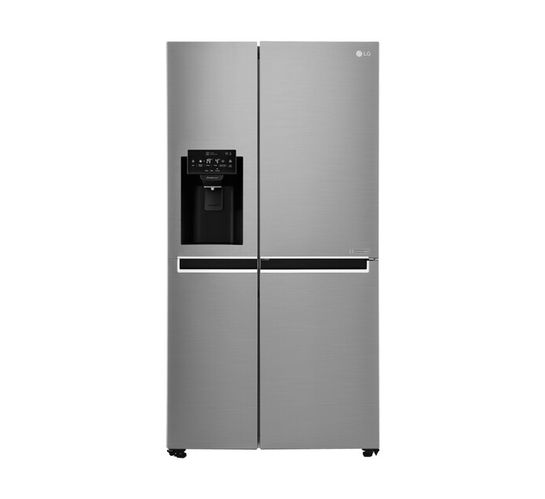 LG 601 l Side-by-Side Frost Free Fridge with Water and Ice Dispenser 