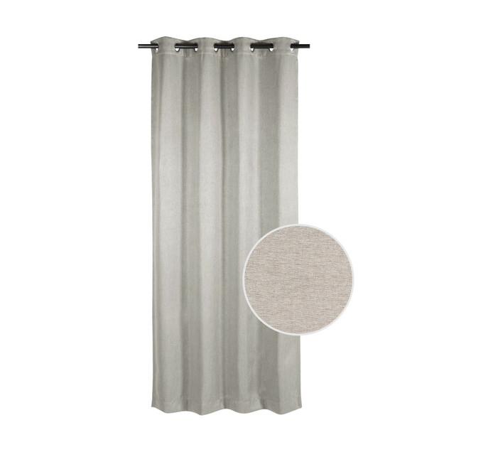 Republic Umbrella 140 x 225 cm Odessa Blockout Eyelet Curtain Natural