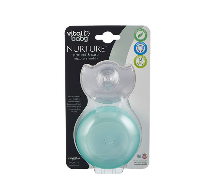 Vital Baby Protect & Care Nipple Shields 2pk Makro