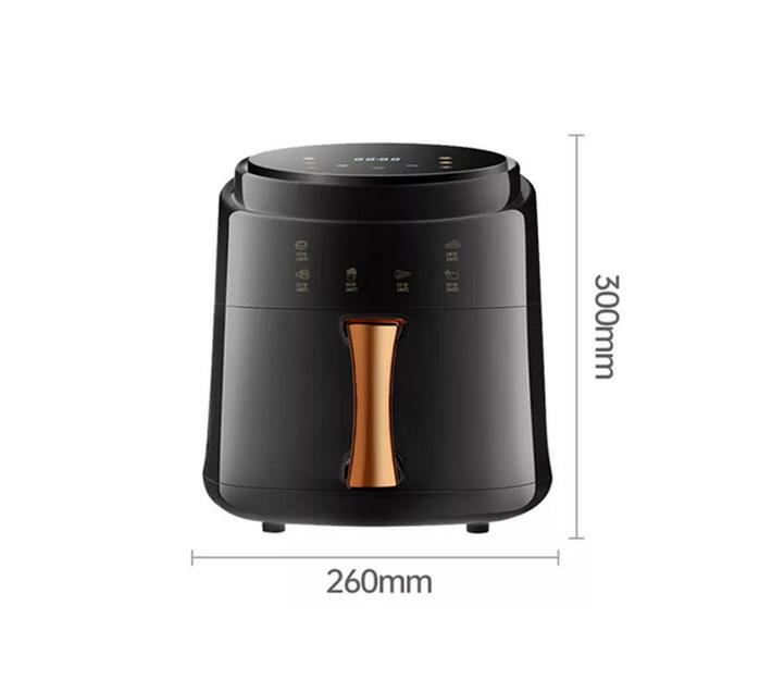 Silver Crest Extra Large Digital Air Fryer With Nesting Tongs Black Makro
