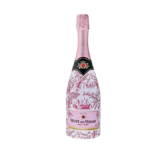 Veuve Du Vernay Brut Rose Sparkling Wine (1 x 750ML)