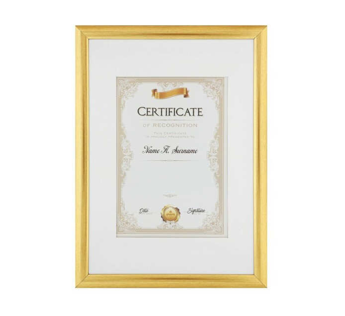 70 x 335 x 460 mm Certificate Frame Makro