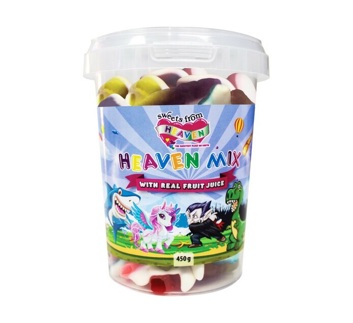 Sweets From Heaven Gums or Jellies Bucket Mx (450 g) Makro