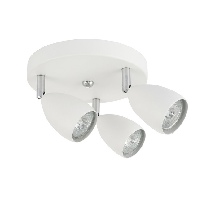 Lumo 3Spotlight Round Ceiling Fit & W/Brac Indoor Fittings