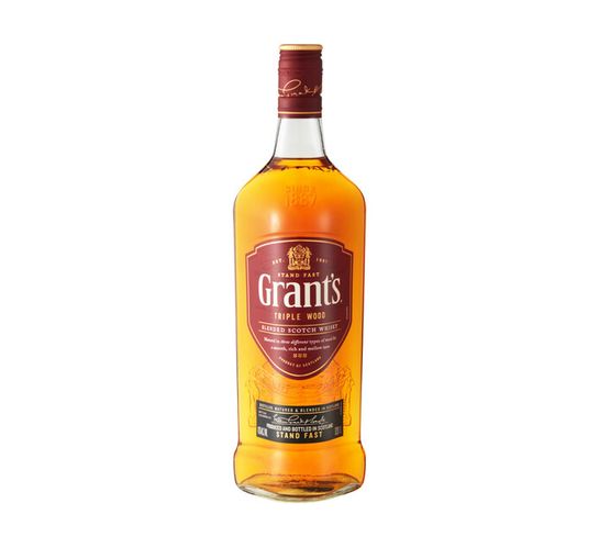 Grants Triple Wood Blended Scotch Whisky (1 x 1 l)