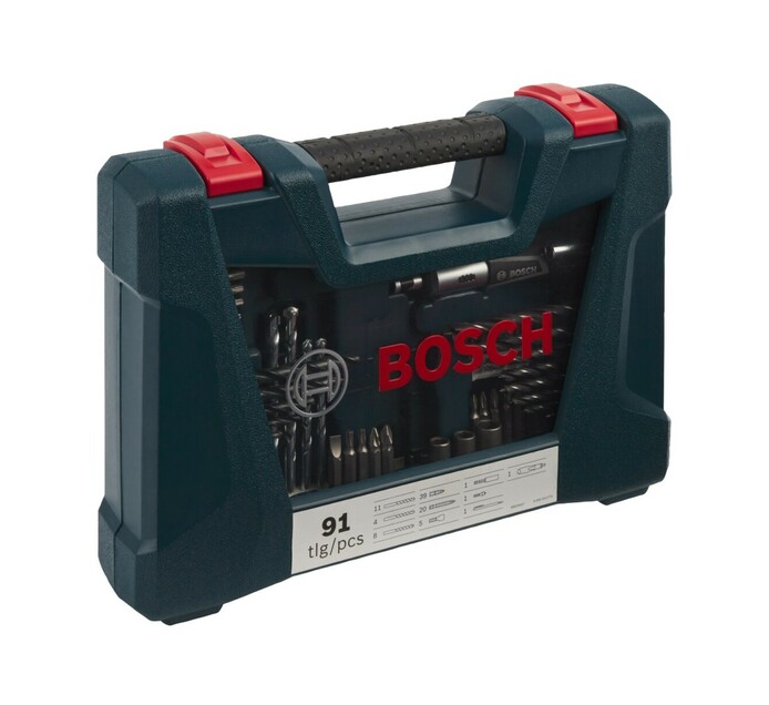 Bosch 91pc Drill and Screwdriver Bit Set Makro