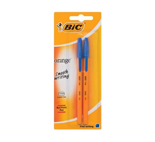 BIC orange Fine Ball Pen (2 Pack) Blue 
